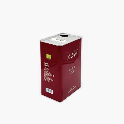 中国 1L-5L オリーブオイル缶 食品包装 ロゴ オーダーメイド 印刷 金属缶 販売のため