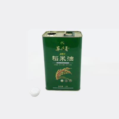 Cina Lattine vuote di olio d'oliva 4L 5L di lucidatura Lattina personalizzata per imballaggi alimentari in vendita