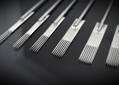 China SS 316 Permanent Makeup Tattoo Needles For Outline , Disposable Tattoo Needles for sale