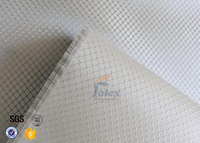 China La tela revestida de plata 0.2m m resistentes al fuego 220g aluminizó el paño de la fibra de vidrio en venta