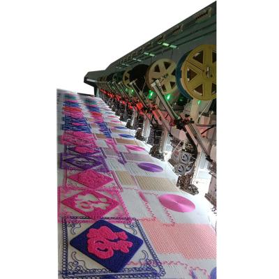 China Factory 616+616S Flat Mixed Sequin High Speed Twin Towel Embroidery Machine Mixed Chenille Embroidery Machine for sale