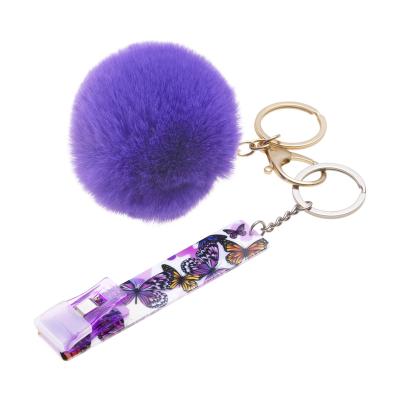 China Custom Acrylic Key Chain Credit Card Grabber Key Chain Credit Card Grabber Credit Card Keychain Credit Card ATM Grabber for Long Nails for sale