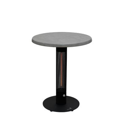 China Garden Warmwatcher Patio Heater with Mod-Press Sawdust Cement Stained Table Top for sale
