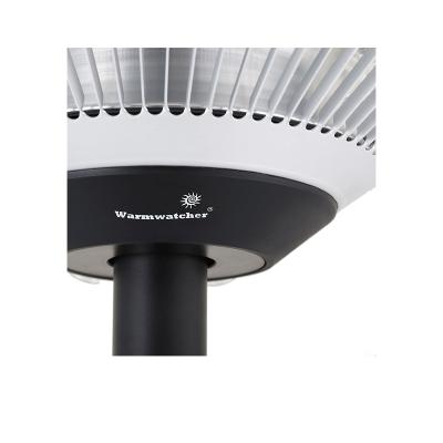 China Garden Outside Patio Heater IP55 Carbon Fiber With 1500W Led Table Light for sale
