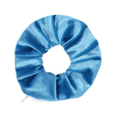 China Fashion Scrunchies Custom Design Girls Hair Scrunchies Girls Elastic Hair Tie for sale