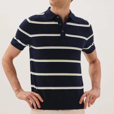 China Anti-Wrinkle Regular Fit Men's Shirt Stretch Tech Performance Golf Polo Shirt Short Sleeve for sale