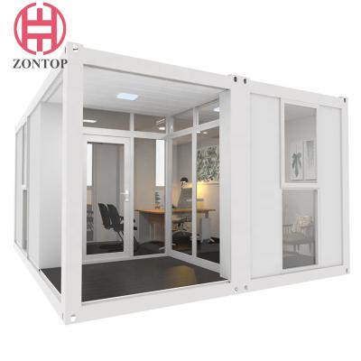 China envase prefabricado apilable casero prefabricado del contenedor de la casa prefabricada de los 20Ft en venta