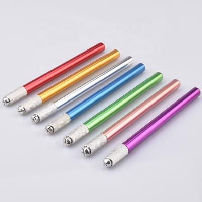 China Permanent DIY Tool Sterilized Manual Makeup Machine Microblading Microblade Pen Blades Needles Supplies Permanent Disposable Eyebrows for sale