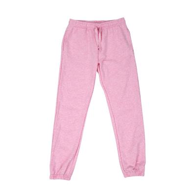 China Breathable Cotton Knitted Fleece Polyester To Prevent Air Leak Waistband Women Pants Indoor Outdoor for sale
