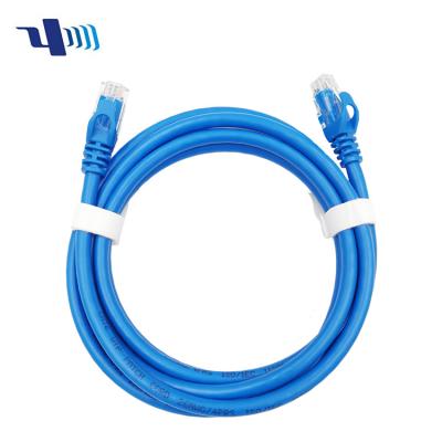 China High Speed Solid Lan Computer Patch Cord Ethernet Internet FTP Sftp Utp Flat Cable Protected RJ45 CAT5 CAT6 Telecommunication Network Cable for sale