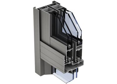 China De poeder Met een laag bedekte Certificatie van de de Profielen Zwarte Kleur ISO van het Aluminiumvenster Te koop