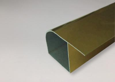 China Mecánico anodice el perfil de aluminio pulido para las puertas deslizantes del armario de cocina en venta