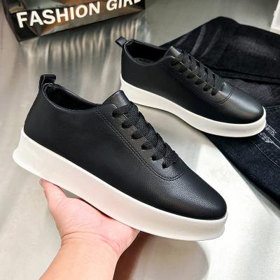 China Cushioning Male shoes autumn new shoes male version of light and small white skateboard shoes sport leisure for sale
