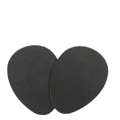 China Women Rubber High Heel Shoes Forefoot Sole Black Rubber Insole Anti Slip Shoe Sticker Protection for sale