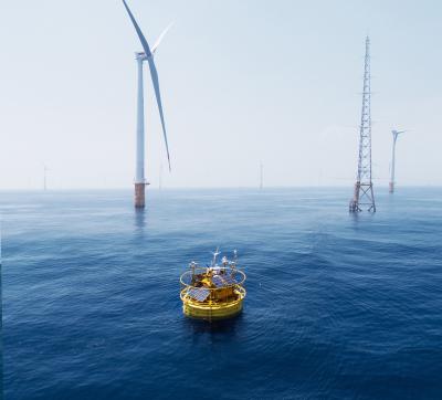 China Boia oceánica de metal Wave CTD Profile Boia oceanográfica actual en venta