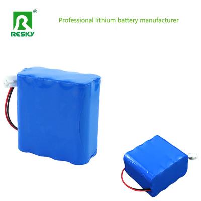 中国 再充電可能なリチウムイオン電池 14.8V 7000mAh 4s2p 太陽光 18650 リチウム電池パック 販売のため