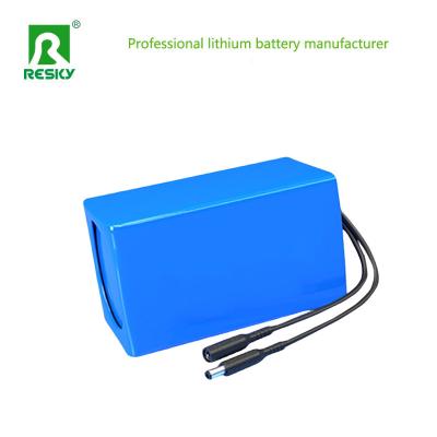 China 6s4p Bateria recarregável de iões de lítio 18650 Bateria solar 22.2V 10.4Ah Power Battery Pack à venda