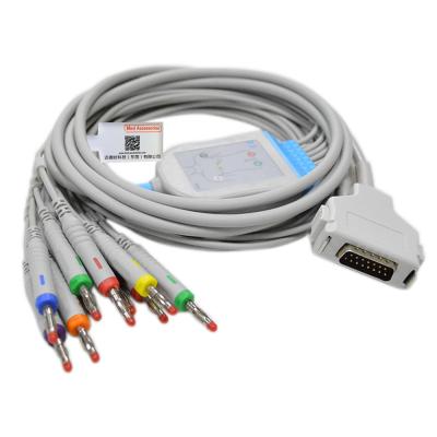 Cina Cavo ECG compatibile TPU Fukuda Denshi Connessione diretta Lunghezza 3,5m in vendita