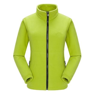 China Factory Direct Viable High Quality Women's Fleece Jacket Winter Zip Up Fleece Jacket Custom Logo for sale