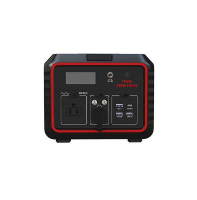 China Toys Solar outdoor power bank 300W Lithium Battery Portable Champing Power Station LiFePO4 battery for sale