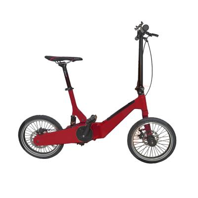 China Aluminum alloy light and small folding ebike electric bicycle low pricce for sale