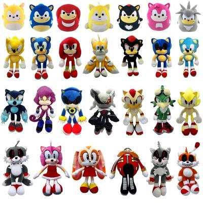 China Kid Gifts 23-45cm Nic Plush So Toys Adorable Plush Hedgehog Game Products Soft Toys Cartoon Bags Pillow for sale