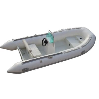 China 2020Year of Water Sports Area Strong Popular 4.2M Inflatable Aluminum Rib Boats Fishing Boat for sale