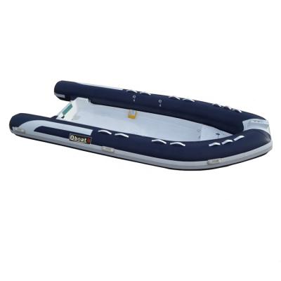 China Speed Racing 5.2m Inflatable Rigid Boat Rigid Hull Inflatable Fishing Boat Rib Boat 520 for sale