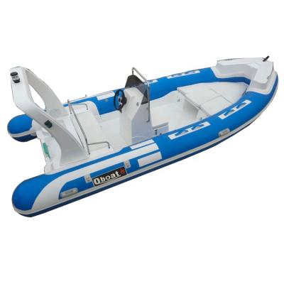 China 2021Year New Arrivals Fiberglass Speed Boat Inflatable Rib Boat 550 for sale