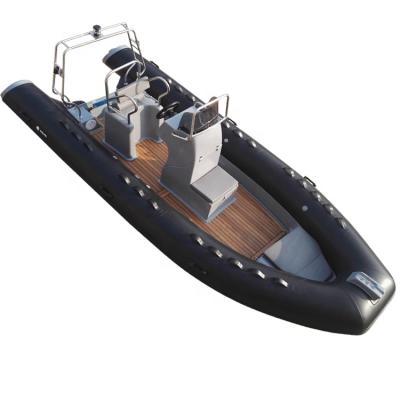 China Speed Racing 5.2M Inflatable Rib Fishing Boat 10 People Inflatable Boat for sale