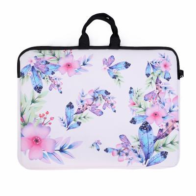 China Polyester Wholesale Professional Custom laptop bags Zipper Computer Handbag for sale