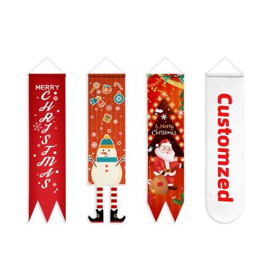 China Hotel and Resort Factory digital printing custom design banner outdoor wall polyester advertising banner for sale