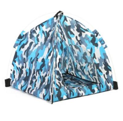 China Portable Waterproof Fashion Pet Tent House Beach Tent For Dog Cat for sale