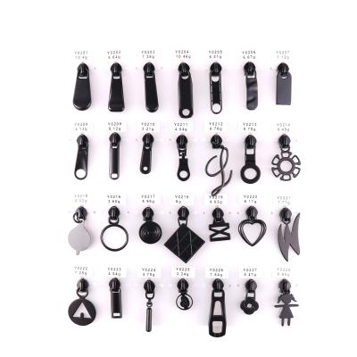 China Custom Size Nickel Free #3 #4 #5 #8 # Metal Round Zinc Alloy Pull Ring Zipper Puller For Handbag 10 for sale