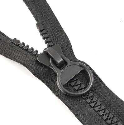 China Wholesale Reversible No. 20 Resin Zipper Down Jacket Luggage Accessories Extra Large Open End Zipper for sale