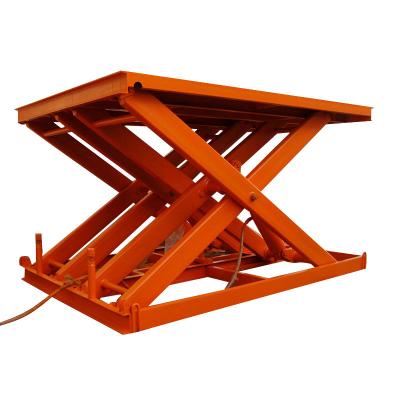 China Safety Hot Sale Fixed Hydraulic Scissor Lift Electric Single Operation Cargo Handling Lifting Platform for sale