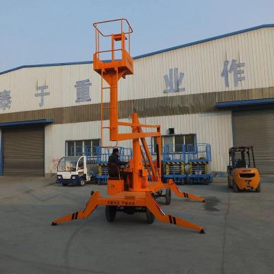 China Outdoor Hotels Maintenance Platform For Folding Aerial Arm Operation Platform for sale