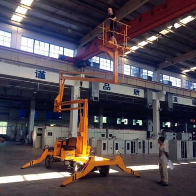 China Hotels Swing arm lift ascending vehicle altitude work platform vehicle lift vehicle for sale