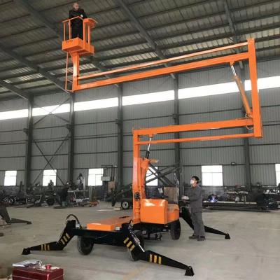 China Hotels 360 Degree Rotating Hydraulic Elevator Street Light Maintenance And Installation Control Operation Vehicle for sale
