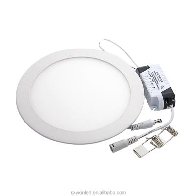 China Hotel/Restaurant/Home/Market Best Quality CE RoHS LED Aluminum Plastic Designed Led Panel 18w IP44 Round Led Panel Light Indoor 18w Round Led Panel Light for sale