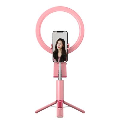 China PORTABLE Beauty Make Up To Fill Charger Phone Wireless LED Ring Light Mirror Photographic Lighting for sale