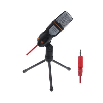 China Handheld Microphone SF-666 Wired Desktop Computer Condenser Microphone Usb Computer Mic for sale