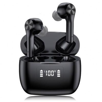 China True Headphone 5.0 In-Ear T9 TWS Headset Wireless LED Display Power Stereo Hi-Fidelity Earbuds Earphone Waterproof for sale