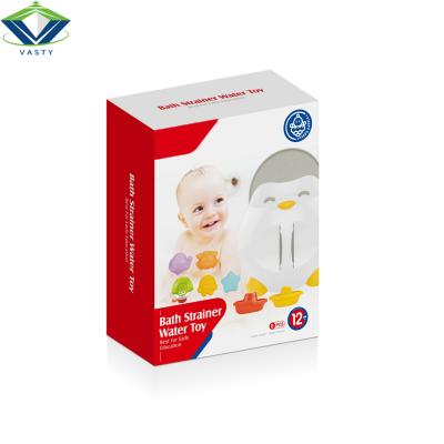 China Baby Bath Toys Baby Bath Toys Penguin Storage Box Boat Fish Crab Octopus Star Turtle Shower Toys Water Toy for sale