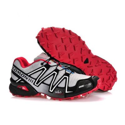 China Original 1:1 Solomon Speed Rubber Outdoor Cross 3 Sneaker Waterproof Sports Climbing Trekking Hiking Boots Shoes For Men for sale