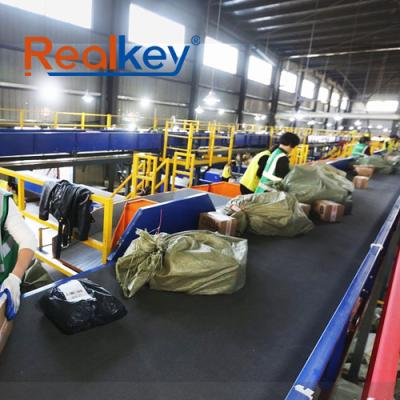 China Intelligent Control Belt Conveyor System Easy Cleaning Maintenance Friendly for sale
