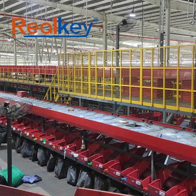 China Low Failure Rate Split Tray Sorter Effective Space Utilization High Sorting Accuracy for sale
