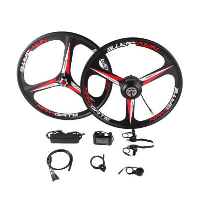 China Speed Motor Pedelec Bike Kit 250W 26 Inch Waterproof Wheel Electric Bicycle Parts Kit 100mm for sale