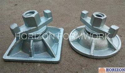 China Placa estupenda de la cuesta de Rod de lazo de la nuez de ala del arrabio Casted para el sistema inclinado del encofrado en venta