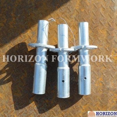 China Sistema do andaime do fechamento da cunha da altura 300mm que começa a prata baixa do colar galvanizada à venda